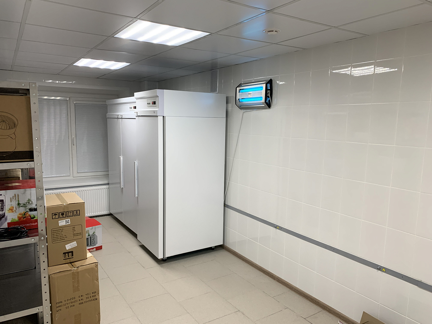 Оснащение учебной кухни в ФБУЗ "ЦГОН" Роспотребнадзора