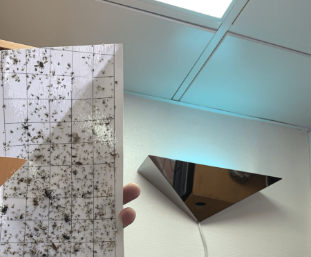 Уф ловушка клеевая "PCG-UV-80GR"нерж.сталь" (80м2)